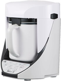 山本電気 クックマスター 旬彩 Shunsai プロ 日本製 万能調理器 自動調理メニュー8種 煮込み 発酵 おかゆ ポタージュ 豆乳 温泉卵 レシピブック付き ホワイト YE-CM17B
