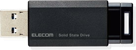 エレコム 外付けSSD 1TB USB3.2(Gen2) PS5/PS4(メーカー動作確認済) ノック式 ブラック ESD-EPK1000GBK