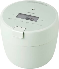 パナソニック 炊飯器 5合 圧力IH 新生活 一人暮らし コンパクトサイズ ふた食洗機対応 グリーン SR-R10B-G