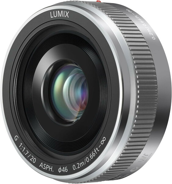 パナソニック(Panasonic) 単焦点レンズ マイクロフォーサーズ用 ルミックス G 20mm/F1.7 II ASPH. シルバー H-H020A-S