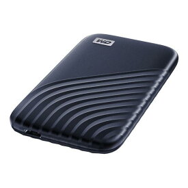 WESTERN DIGITAL 外付けSSD USB-C+USB-A接続 My Passport SSD 2020 Hi-Speed ブルー ポータブル型 500GB WDBAGF5000ABL-JESN