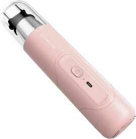 【在庫処分特価！】CellCube Home 掃除機 クリーナー コードレス掃除機 ハンディ フローリング カーペット 超軽量 収納 おしゃれ 一人暮らし ペット 車用 人気 選べるカラー ピンク パワフル吸引力 コンパクト Paume Vacuum Cleaner CC-VC01 (LC/ライトピンク/薄桜)