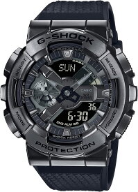 [ジーショック] [カシオ] 腕時計 【国内正規品】 メタルカバード GM-110BB-1AJF メンズ ブラック