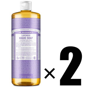 2{ Dr.Bronner's hN^[ui[ }WbN\[v LA x_[ 946mL×2 {fBp
