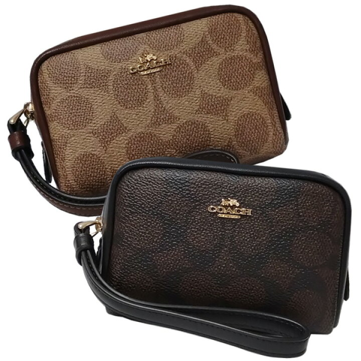 楽天市場】コーチ COACH 小物 ポーチ CW907 シグネチャー コーテッド 
