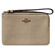 コーチ COACH 小物 ポーチ CCJ73 IMOAT コーナー ジップ シグネチャー レザー リストレット オート アウ…