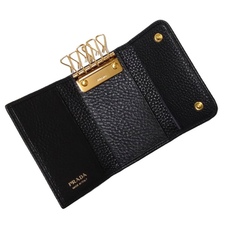楽天市場】プラダ PRADA 小物 キーケース 1PG222 2E3A F0002 NERO  