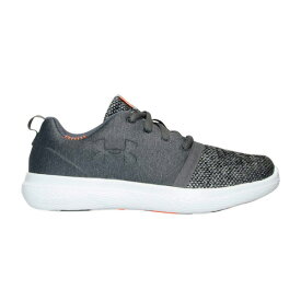 アンダーアーマー UNDER ARMOUR キッズ ジュニア スニーカー 1287852-040 ボーイズ グレード スクール チャージド ブラック×グレー 24/7 LOW アウトレット[並行輸入品]【子供靴 スポーツ 運動靴 ランニング シューズ】