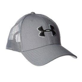 アンダーアーマー UNDER ARMOUR キャップ 帽子 1291855 GRAPHITE/STEEL/BLACK クローサー トラッカー キャップ グラファイト×スチール×ブラック アウトレット [並行輸入品]【メンズ ギフト ブランド スポーツ アパレル 黒】