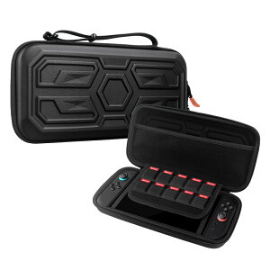 Nintendo Switch2専用キャリングハードケース 保護ケース ブラック 持ち運び キャリーバッグ ゲームカード 収納