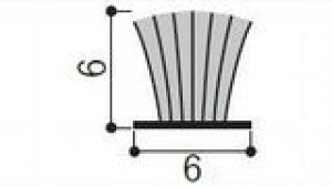 y[4܂ŁzƉeBXR ԃwAV[ No.6060 O[ 2m 6×6mm