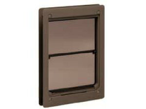 【直送品】アトム ペットくぐ〜る 大 ダークブラウン | ペットドア 出入り口 バリアフリー ペット 自由 行き来