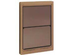 【直送品】アトム ペットくぐ〜る 大 ブラウン | ペットドア 出入り口 バリアフリー ペット 自由 行き来