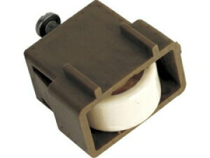 【メール便可】新日軽 雨戸戸車 102-0-A8 左右兼用 | 交換 取替 金物 補修 部品 サッシ 引戸 戸車 パーツ 車輪 滑車 がたつき DIY 簡単 取付