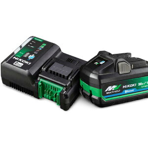 �n�C�R�[�L ���� BSL36B18BX 1�� + UC18YDML �}���[�d�� �o�b�e���[ �Z�b�g 2�|�[�g 36V 4.0Ah / 18V 8.0Ah �Ή� USB�[�d�[�q�t�� HiKOKI