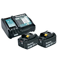 マキタ 純正 BL1830B 2個 + DC18RF 急速充電器 バッテリー セット 18V 3.0Ah 国内正規品 A-60442 makita …