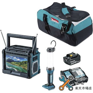 �}�L�^ ���� CK1012 �h�Зp�R���{�L�b�g TV100 �[�d���e���r + ML807 LED���[�N���C�g 18V 6.0Ah BL1860B DC18RF �o�b�e���E�[�d��E�c�[���o�b�O�t makita