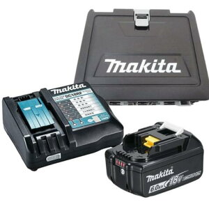 }L^  Ki BL1860B 1 + DC18RF + TD173 P[X Zbg 18V 6.0Ah obe[ }[d c[{bNX  14.4V BL1460B makita