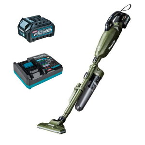 マキタ CL001GRDCW / CL001GRDCO 充電式クリーナー カラーバリエーション サイクロン 白 スノーホワイト オリーブ 40Vmax BL4025 2.5Ah バッテリー 充電器付 makita CL001GRDC