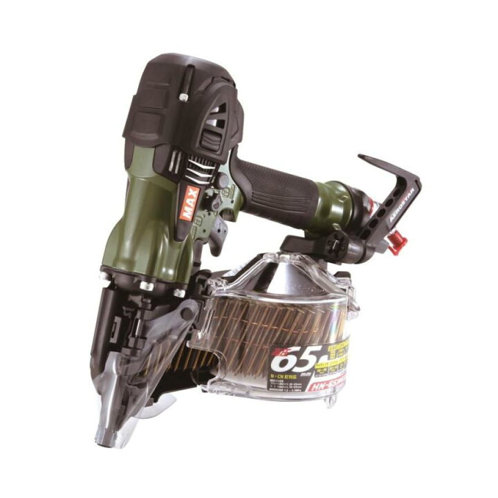 楽天市場】マックス MAX 高圧コイルネイラ HN-65N4(D)-MG 限定カラー 