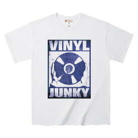 Tシャツ VINYLとはレコードのこと リバイバルブームデザインTee
