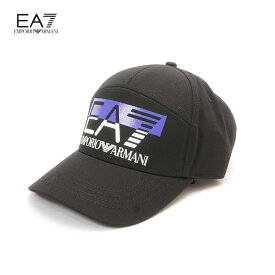 エンポリオアルマーニ EMPORIO ARMANI EA7 キャップ 帽子 メンズ ブラック 270194 3F100