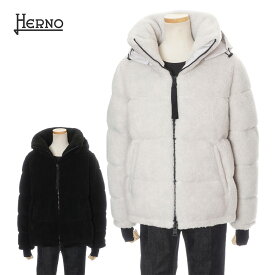 ヘルノ HERNO ダウンジャケット レディース ライトグレー/ブラック PI00318DL 12804