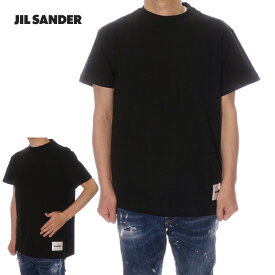 ジルサンダー JIL SANDER Tシャツ 半袖 メンズ ブラック J47GC0001 J45048 001