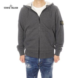 ストーンアイランド STONE ISLAND ジップパーカー メンズ ブラック/ダークグレー 791564251