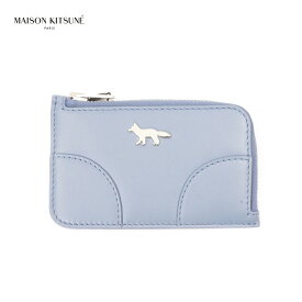 メゾン キツネ MAISON KITSUNE コインケース 財布 カードケース ブルー MW05343LC0044 P419