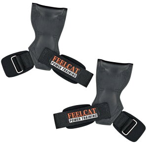 FEELCAT �p���[�O���b�v PRO ����~�� ���H���o�[ ���x300KG �E�G�C�g�g���[�j���O ���͕⏕ �y���S��~�v���Ή��z (M, �u���b�N)