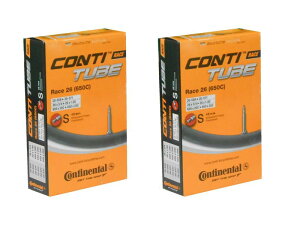 2�{�Z�b�g �R���`�l���^�� Continental Race26(650C) �����`���[�u 650x20-25C(20-559/25-571) �o���u��42mm (�o���u��42mm) [���s�A���i]