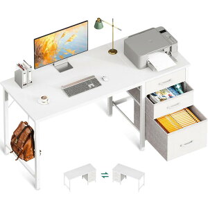 AODK �f�X�N �� pc�f�X�N �����o��3�t�t�� ��120cm �Q�[�~���O�f�X�N �p�\�R���f�X�N computer desk ���E����ւ��Ή� �Q�[�� �I�t�B�X �ȃX�y�[�X �ݑ�[�N �g���ȒP