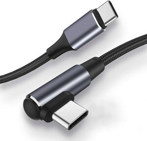 USB Type C �P�[�u�� L�� 100W/5A PD�Ή� QC 4.0�}���[�d �����f�[�^�]�� ���ϋv�i�C�����҂� Type c to Type c �^�C�vC �[�d�P�[�u�� MacBook Pro�AiPad Pro/Air�AiPad mini 6�A