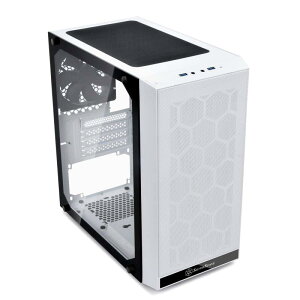 SilverStone Precision�V���[�Y �����K���X�p�l�� PC�P�[�X SST-PS15W-G