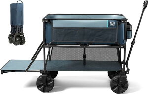 TIMBER RIDGE �A�E�g�h�A���S�� 2�K���ăL�����[���S�� �܂肽���� �L�����[�J�[�g ������ �����Ή� �S�n�`�Ή� �������[ ��e�� 400L �ω׏d204kg �A�E�g�h�A�L�����[ �L�����v