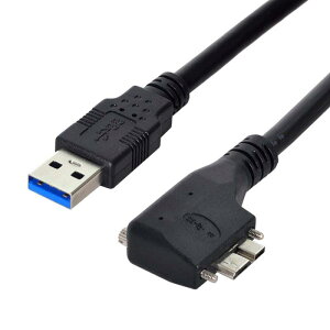 chenyang Micro USB 3.0�P�[�u�� USB 3.0 �I�X - Micro B �I�X 90�x ���p �f�[�^�]�� �����P�[�u�� �}�E���g�p�l���l�W�t�� 1.2M