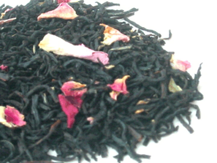 楽天市場 バラの花びらをちりばめた華やかな紅茶 Rosy Tea ロージーティー 0ｇ 50ｇ ｘ 4袋 紅茶 スイーツのセレクティー