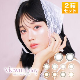 ビュームワンデー(Viewm)/本田翼イメージモデル カラコン 1箱10枚入り×2箱SET