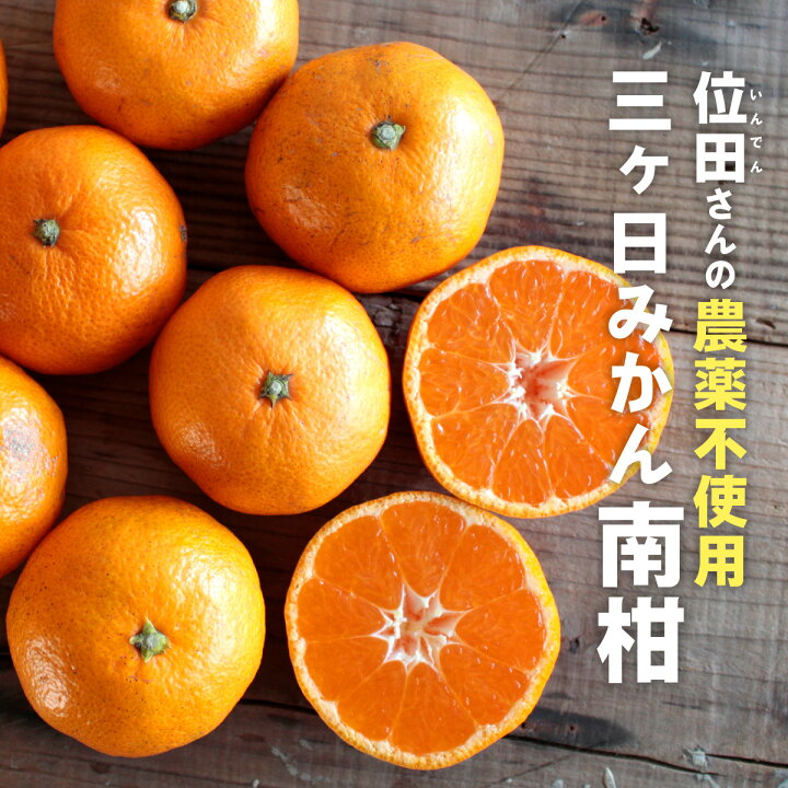 楽天市場】三ヶ日みかん［無農薬・無肥料栽培］ 位田（いんでん）さん 
