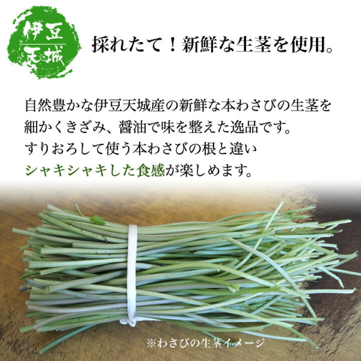 楽天市場 きざみわさび 伊豆天城 本山葵の わさびきざみ茎 0g 100g 2 送料込み 静岡グルメ セレクトフードコパン 楽天市場 きざみわさび 伊豆天城 本山葵の わさびきざみ茎 0g 100g 2 送料込み 静岡グルメ セレクトフードコパン