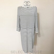 楽天市場】中古 シャネル（柄ボーダー）（ワンピース｜レディース 