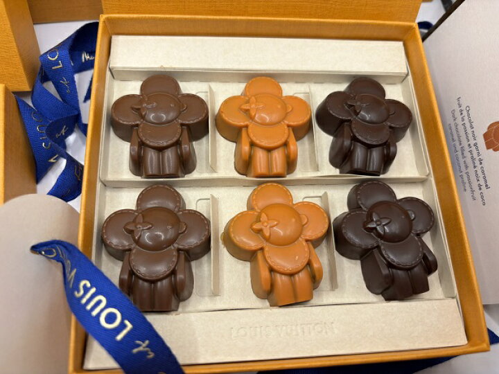 ルイヴィトン☆チョコレート ミニ ヴィヴィアン 高級チョコ キャラメル 