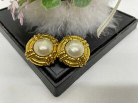 【中古】ヴィンテージ CHANEL パールイヤリング【在庫即発】【SELECTHOUSE☆セレクトハウス】アクセサリー シャネル