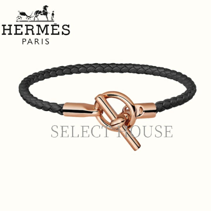 楽天市場】直営店リボン【新品】HERMES エルメスレザーブレスレット 
