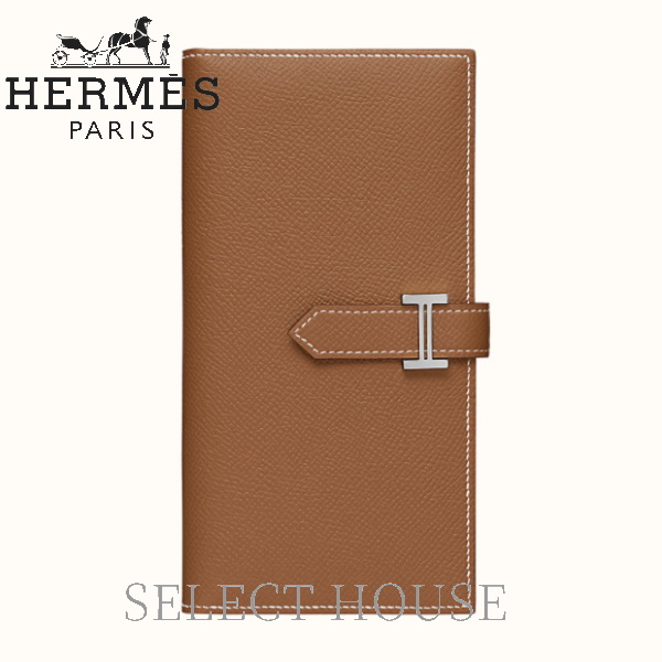 【お取り寄せ】【SELECTHOUSE☆セレクトハウス】HERMES 財布 《ベアン》 スフレ：SELECT HOUSE