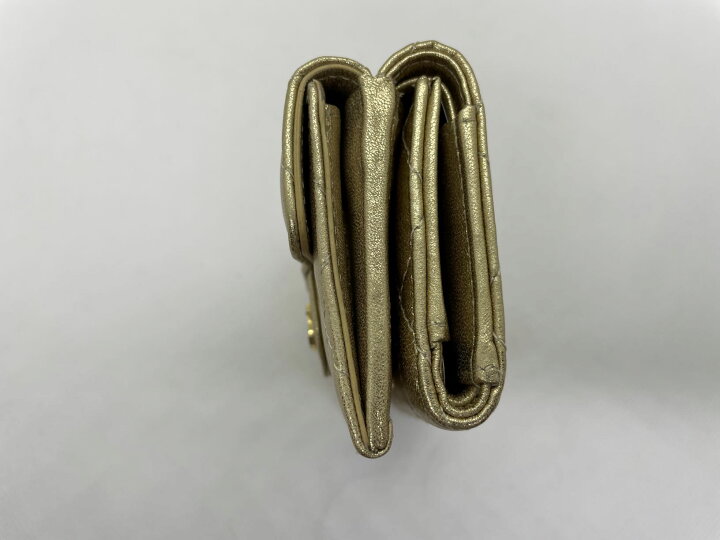 楽天市場】直営店リボン【新品】【金運アップのゴールドカラー】CHANEL 