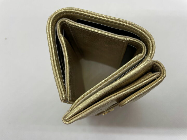 楽天市場】直営店リボン【新品】【金運アップのゴールドカラー】CHANEL 
