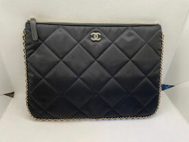 直営店リボン【新品】【お買い得】【SELECTHOUSE☆セレクトハウス】【送料無料】CHANEL シャネル チェーンつきクラッチポーチ 【正規店直接買付品】国内即発送OK