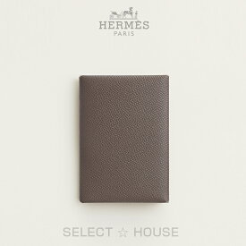 最大6万円クーポン発行！直営店リボン正規品 ギフト対応新品 お取り寄せ HERMES エルメス カルヴィ デュオ コンパクトカードホルダー【正規店直接買付品】
